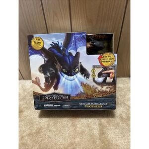 How to Train Your Dragon ULTIMATE PLASMA BLAST TOOTHLESS Lights and Sound Figure